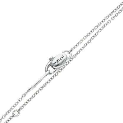 DAMIANI Belle Epoque XS K18WG Diamond Cross Size ONE SIZE