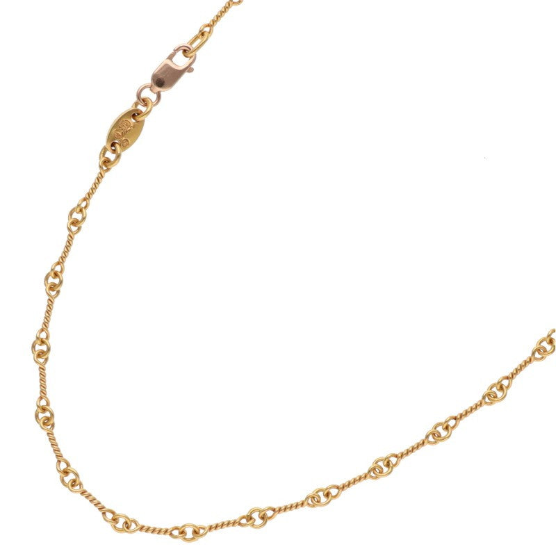 Chrome Hearts 22K Yellow Gold 16in Twist Chain Size ONE SIZE