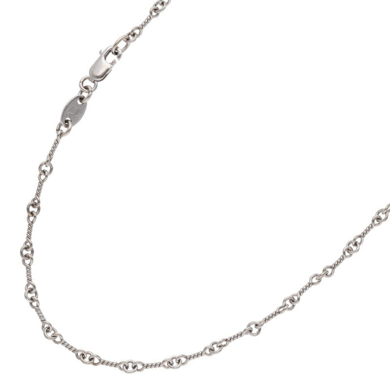 Chrome Hearts 18K White Gold 16in Twist Chain Size ONE SIZE