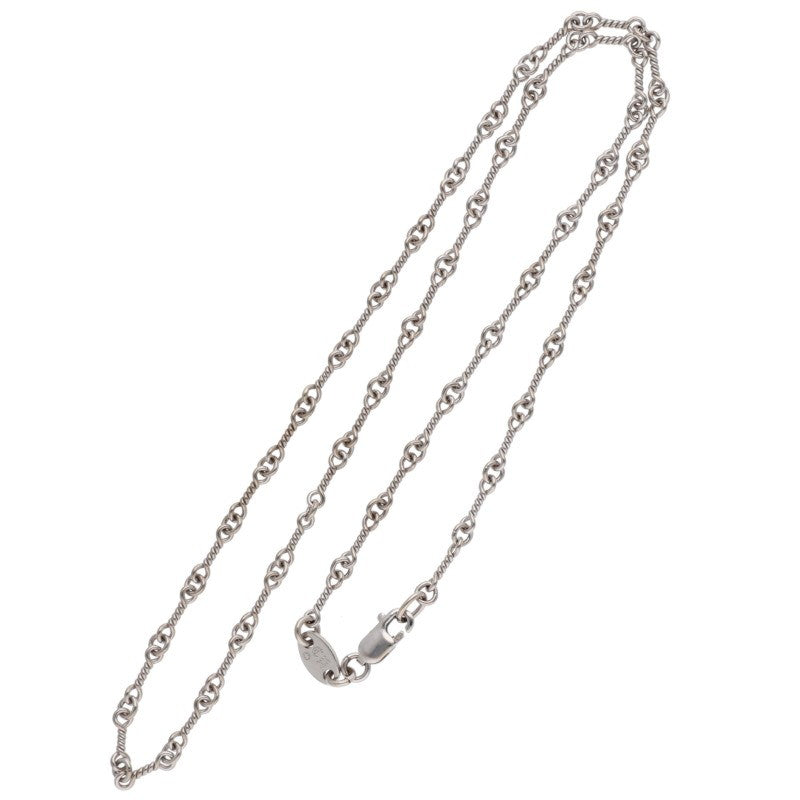 Chrome Hearts 18K White Gold 16in Twist Chain Size ONE SIZE