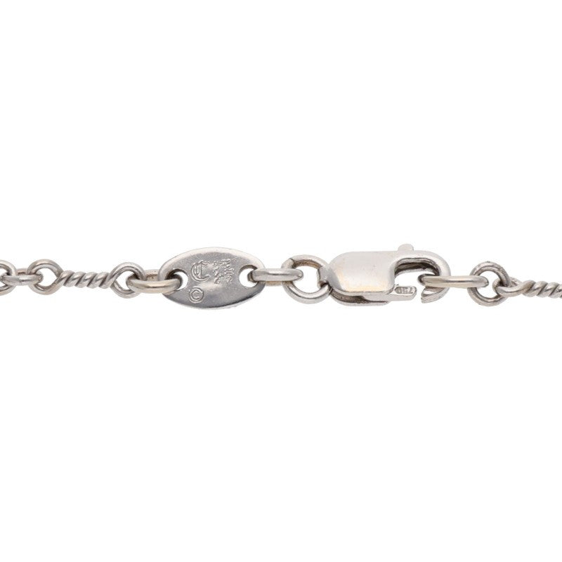 Chrome Hearts 18K White Gold 16in Twist Chain Size ONE SIZE
