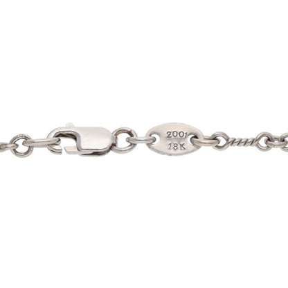 Chrome Hearts 18K White Gold 16in Twist Chain Size ONE SIZE