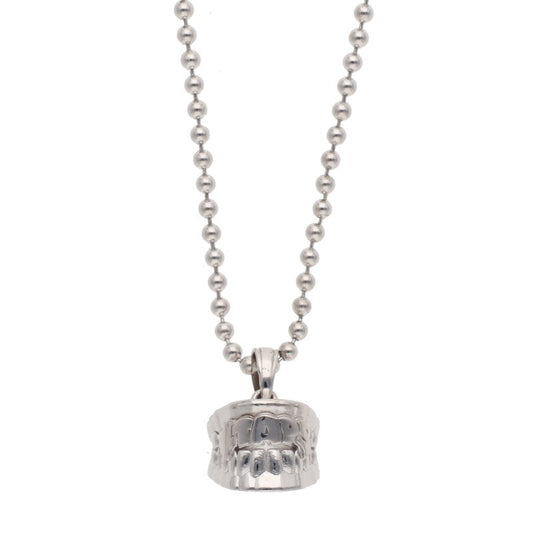 WTAPS x Grills Jewels Vamp Silver Necklace Size ONE SIZE