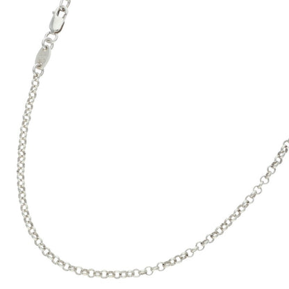 Chrome Hearts 18" Roll Chain Silver Necklace Size ONE SIZE