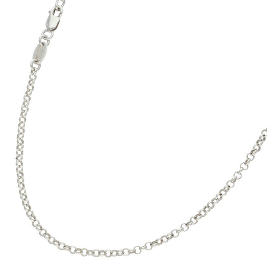 Chrome Hearts 18" Roll Chain Silver Necklace Size ONE SIZE