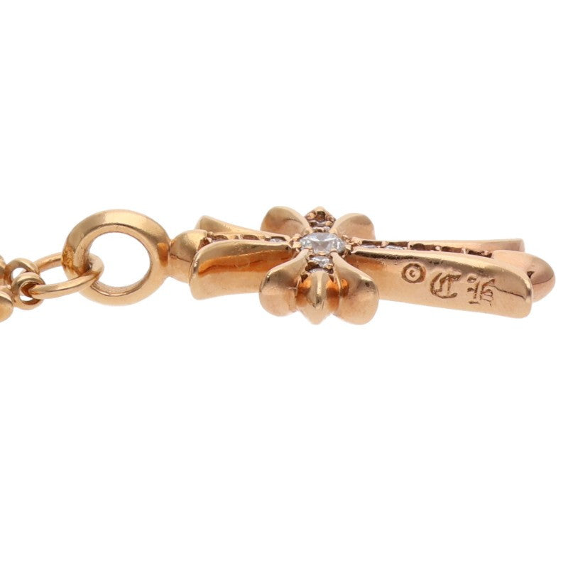 Chrome Hearts 22K Pave Diamond Tiny E Fat Size ONE SIZE