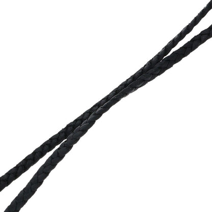 Chrome Hearts Bolo Tip Leather Braid Necklace Size ONE SIZE