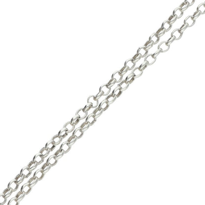 Chrome Hearts 20" Roll Chain Silver Necklace Size ONE SIZE