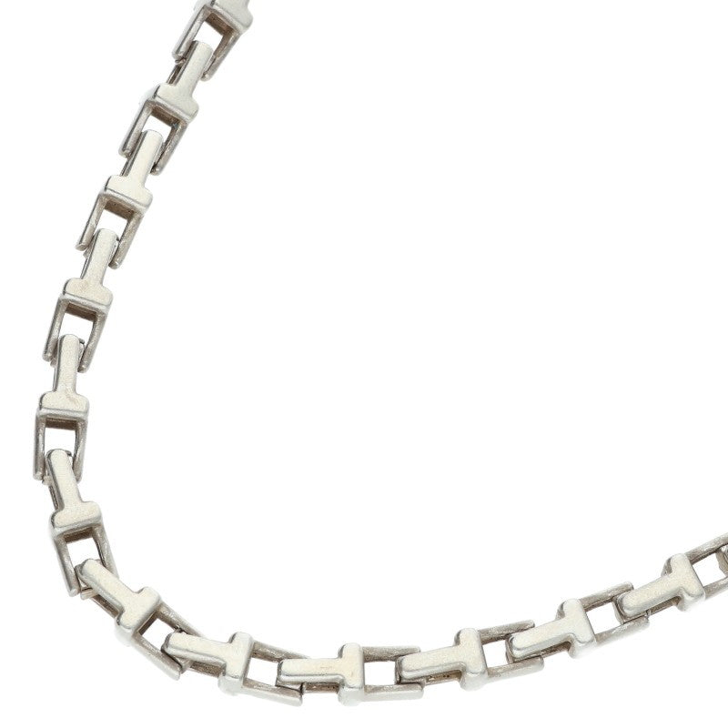 TIFFANY&Co. T Chain Sterling Silver Necklace Size ONE SIZE