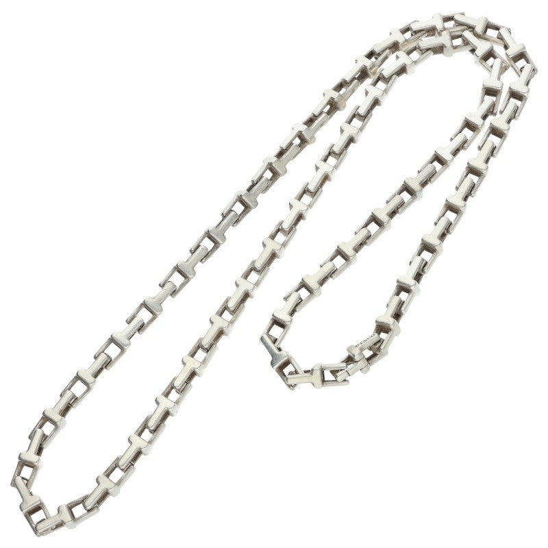 TIFFANY&Co. T Chain Sterling Silver Necklace Size ONE SIZE