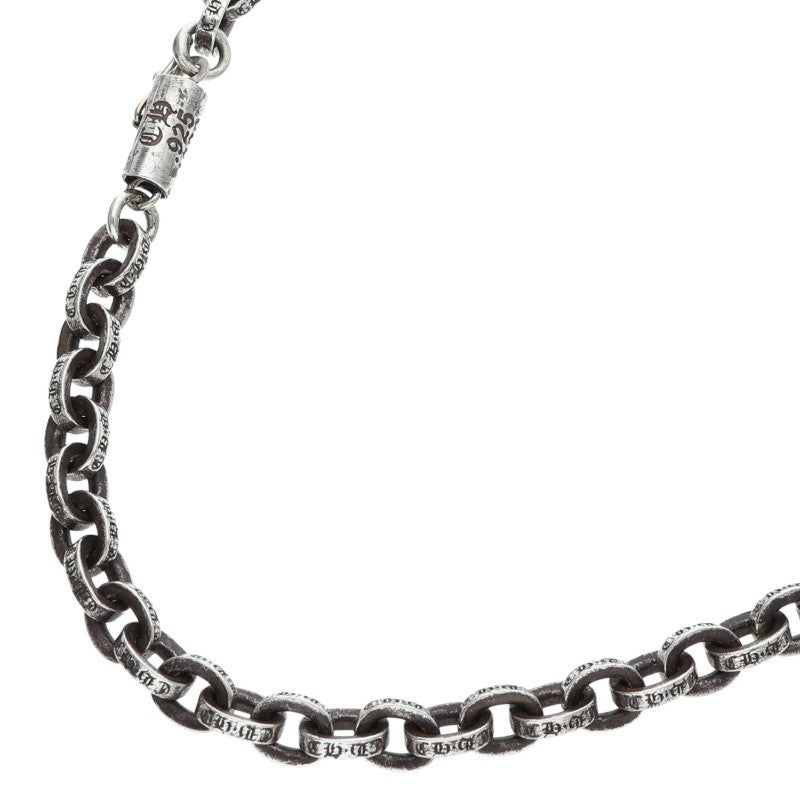 Chrome Hearts 18" Paper Chain Silver Necklace Size ONE SIZE