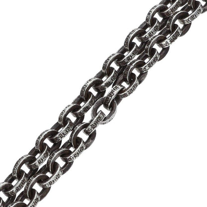 Chrome Hearts 18" Paper Chain Silver Necklace Size ONE SIZE