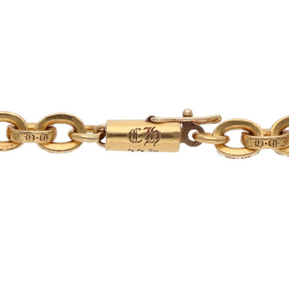 Chrome Hearts 22K 24" Paper Chain Gold Size ONE SIZE
