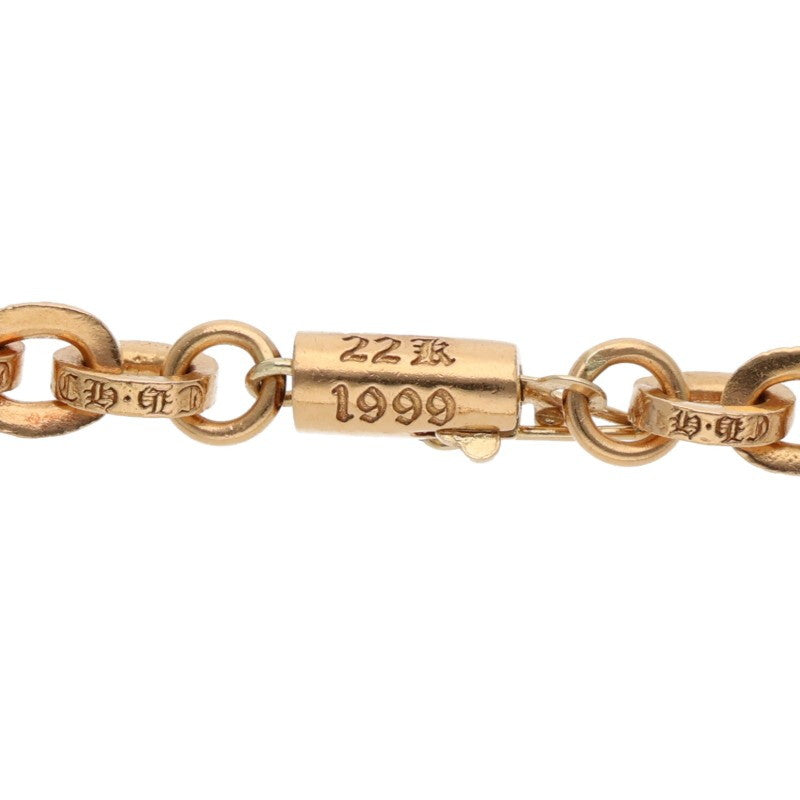 Chrome Hearts 22K 18" Paper Chain Gold Size ONE SIZE