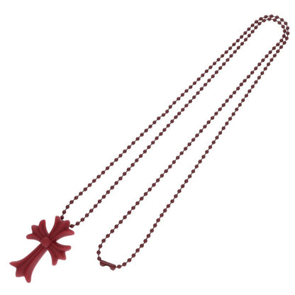 Chrome Hearts Small CH Cross Rubber Necklace Size ONE SIZE