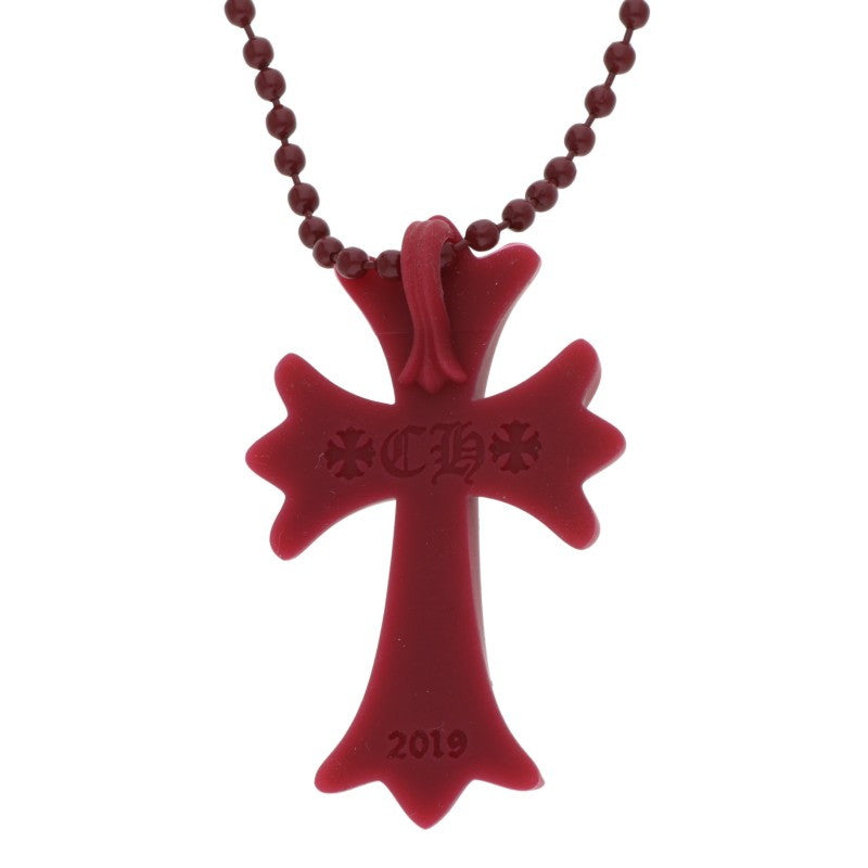 Chrome Hearts Small CH Cross Rubber Necklace Size ONE SIZE