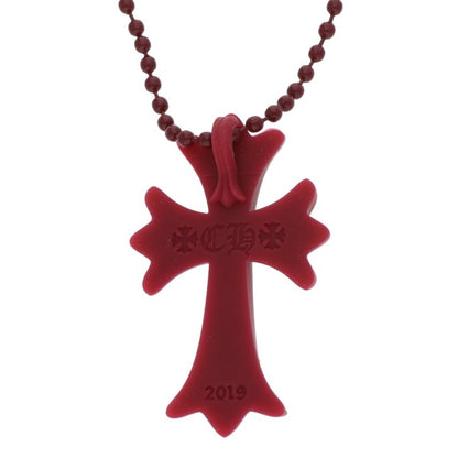 Chrome Hearts Small CH Cross Rubber Necklace Size ONE SIZE
