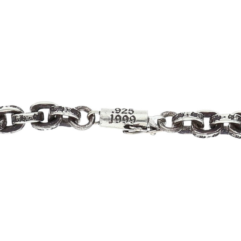 Chrome Hearts 30" Paper Chain Silver Necklace Size ONE SIZE