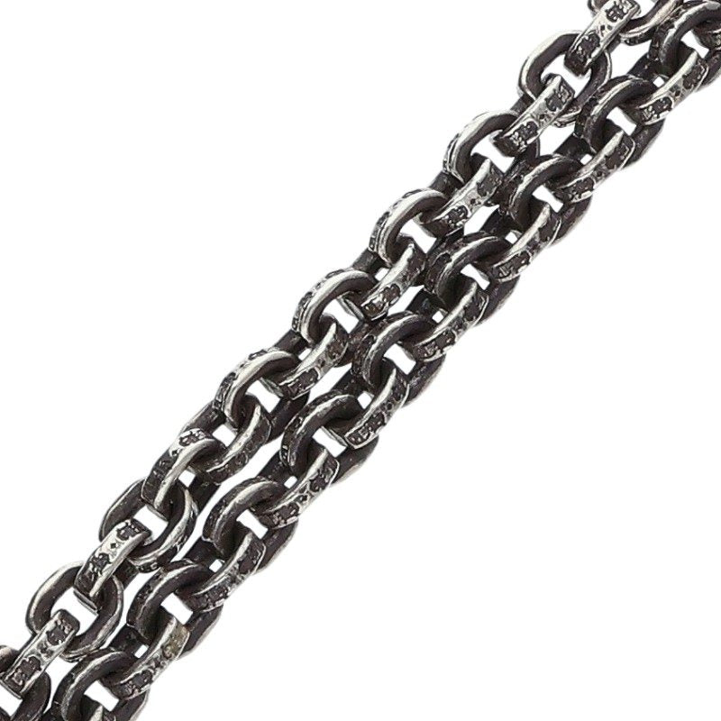 Chrome Hearts 30" Paper Chain Silver Necklace Size ONE SIZE