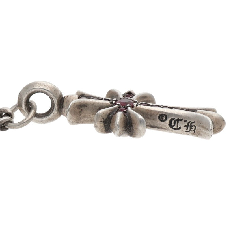 Chrome Hearts Tiny E Fat Cross PAVE Ruby Size ONE SIZE