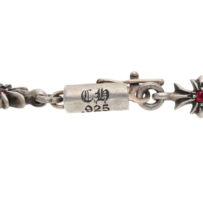 Chrome Hearts Tiny E Fat Cross PAVE Ruby Size ONE SIZE