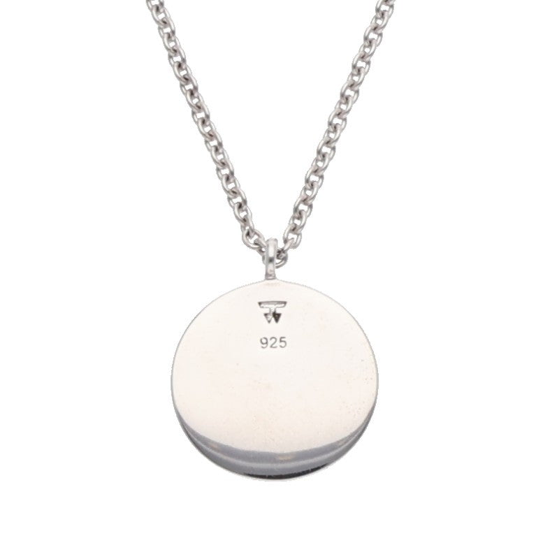 TOM WOOD Coin Pendant Silver Necklace Size ONE SIZE