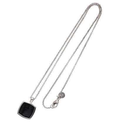 TOM WOOD Cushion Pendant Athena Onyx Necklace Size ONE SIZE