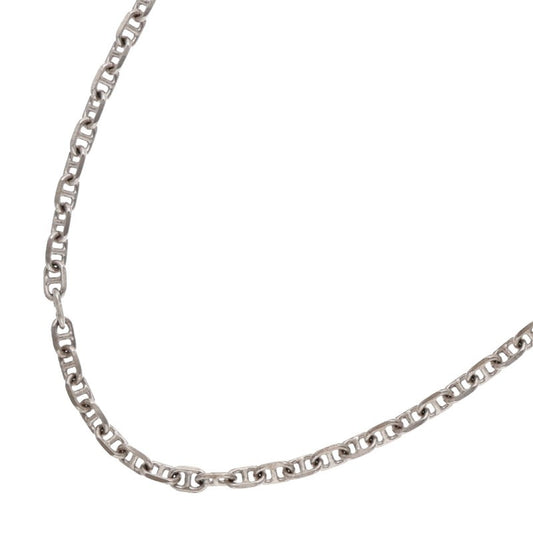 TOM WOOD Silver Cable Anchor Chain Necklace Size 24.5INCH