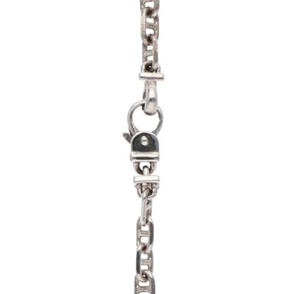 TOM WOOD Silver Cable Anchor Chain Necklace Size 24.5INCH