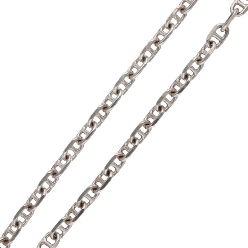 TOM WOOD Silver Cable Anchor Chain Necklace Size 24.5INCH