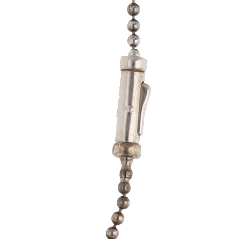 TOM WOOD Silver Ball Chain Necklace Size 24.5INCH
