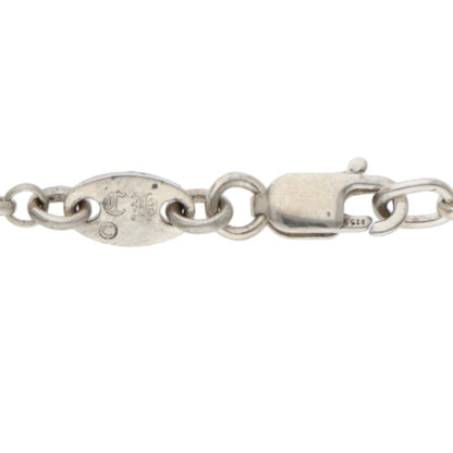 Chrome Hearts Roll Chain 20inch 925 Silver Size ONE SIZE