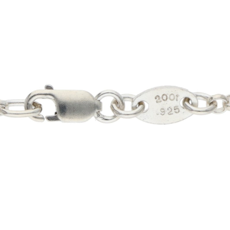 Chrome Hearts Roll Chain 20inch 925 Silver Size ONE SIZE