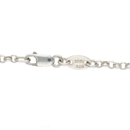 Chrome Hearts Roll Chain 18inch 925 Silver Size ONE SIZE
