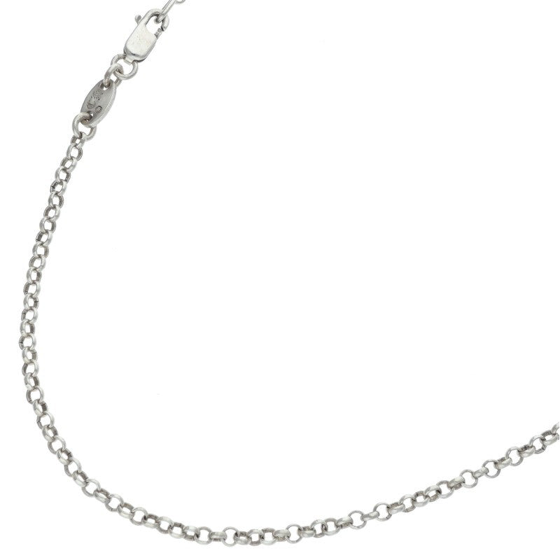 Chrome Hearts Roll Chain 18inch 925 Silver Size ONE SIZE