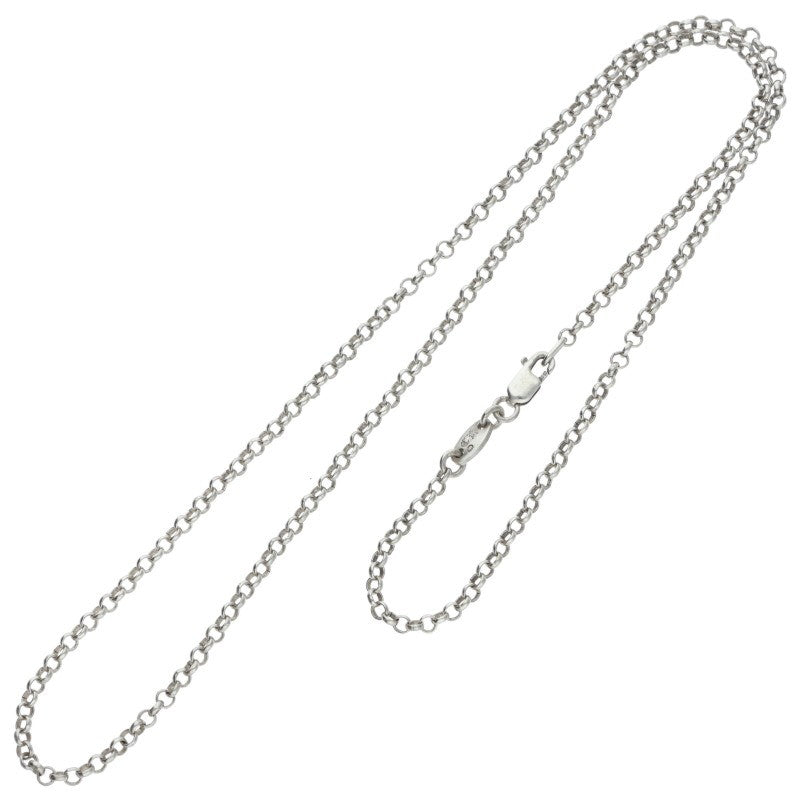 Chrome Hearts Roll Chain 18inch 925 Silver Size ONE SIZE