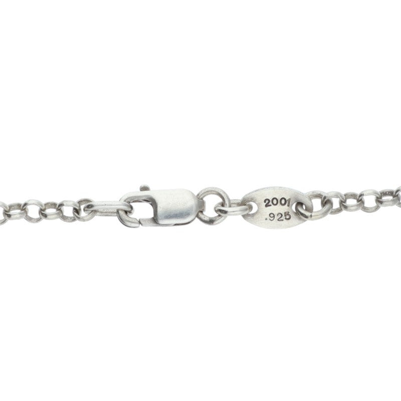 Chrome Hearts Roll Chain 18inch 925 Silver Size ONE SIZE