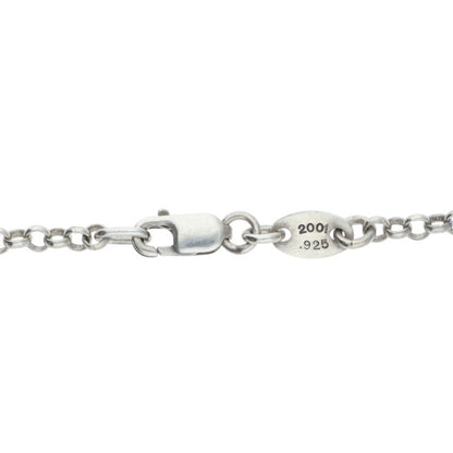Chrome Hearts Roll Chain 18inch 925 Silver Size ONE SIZE