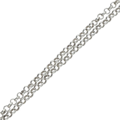 Chrome Hearts Roll Chain 18inch 925 Silver Size ONE SIZE