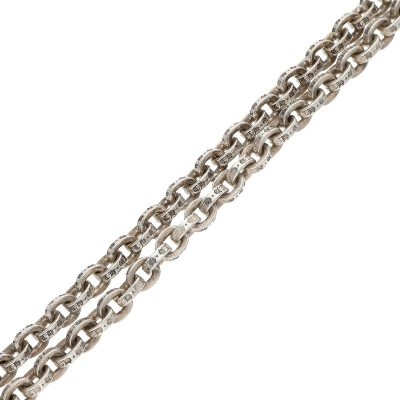 Chrome Hearts Paper Chain 24inch 925 Silver Size ONE SIZE