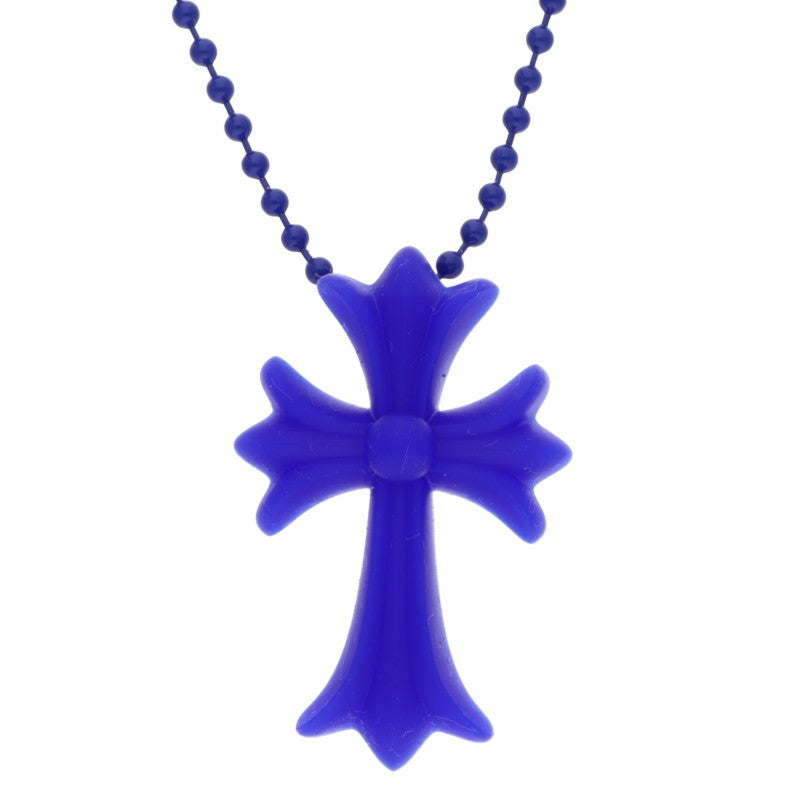 Chrome Hearts Blue Rubber Small CH Cross Size ONE SIZE