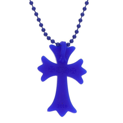 Chrome Hearts Blue Rubber Small CH Cross Size ONE SIZE