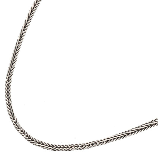 ZOCALO Silver Herringbone Necklace M Size 70CM