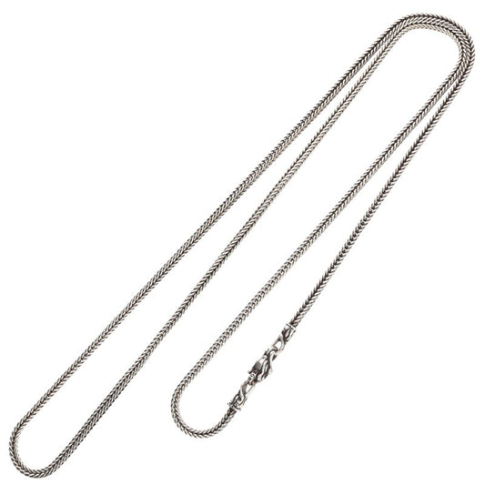 ZOCALO Silver Herringbone Necklace M Size 70CM