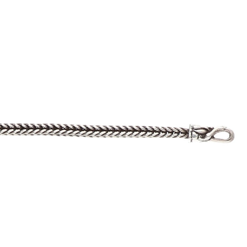 ZOCALO Silver Herringbone Necklace M Size 70CM