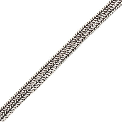 ZOCALO Silver Herringbone Necklace M Size 70CM
