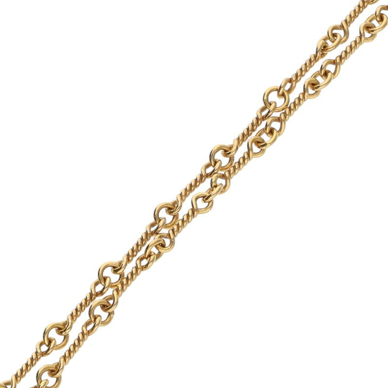 Chrome Hearts 22K Twist Chain 18 Gold Necklace Size Yellow