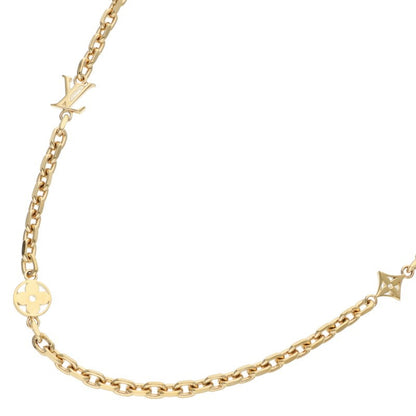LOUISVUITTON Gold LV Yours Monogram Chain Size ONE SIZE