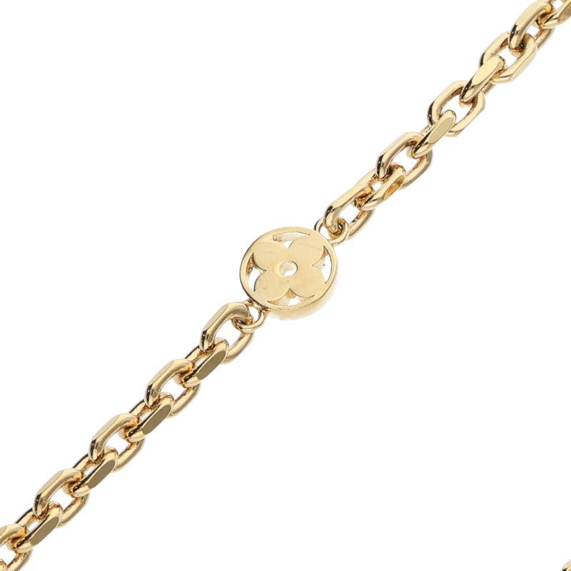 LOUISVUITTON Gold LV Yours Monogram Chain Size ONE SIZE
