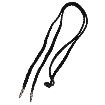 Chrome Hearts Scroll Leather Braid Necklace Size ONE SIZE